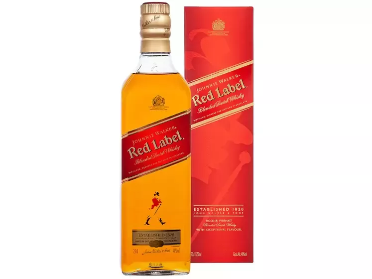 Whisky Johnnie Walker Escocês Red Label 750ml